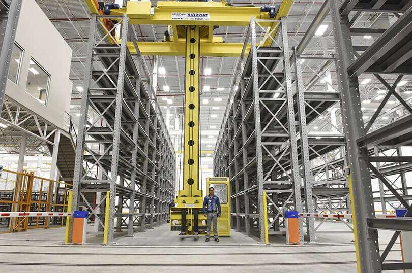 Ross Technology Rapistak Stacker Storage System for Tier-One Automotive Supplier in Mexico