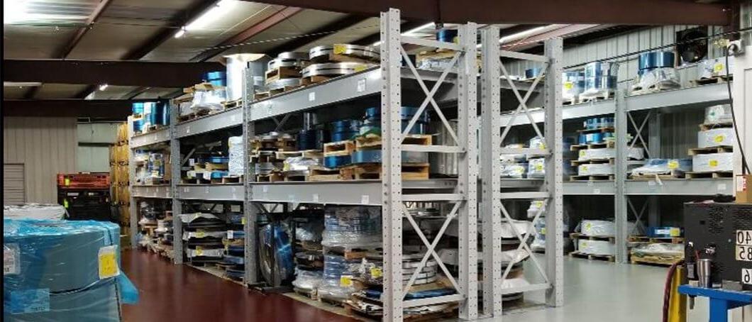 Dexco™ Heavy Duty Wide Span Racks for Henderson Stamping and Production, Inc